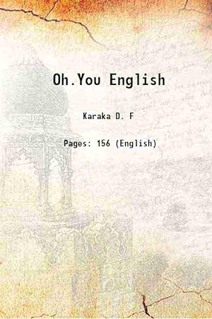 Seller image for Oh.You English 1935 for sale by Gyan Books Pvt. Ltd.