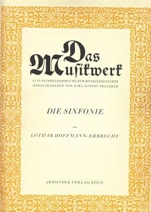 Bild des Verkufers fr Die Programmusik. Das Musikwerk. Eine Beispielsammlung zur Musikgeschichte. Herausgegeben von Karl Gustav Fellerer. zum Verkauf von Antiquariat Kalyana