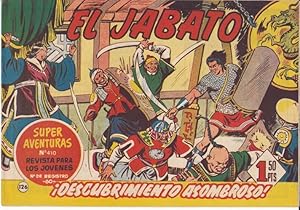 EL JABATO, Nº 126 (Super Aventuras, nº 410) Descubrimiento asombroso - Bruguera