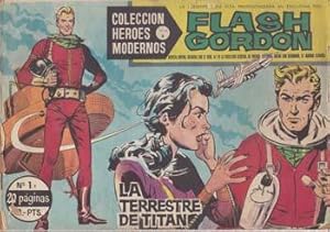 FLASH GORDON, Serie B, nº 1: La terrestre de Titán - Dolar