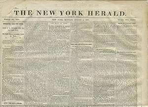 The Great Battle Field of the Union in The New York Herald, August 4, 1862