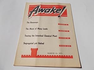 Seller image for Awake! (March 22, 1971) Single Issue Magazine for sale by Bloomsbury Books