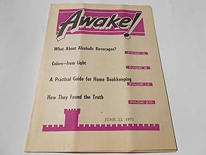 Seller image for Awake! (June 22, 1971) Single Issue Magazine for sale by Bloomsbury Books