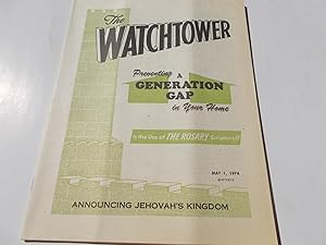 Image du vendeur pour The Watchtower (May 1, 1974): Announcing Jehovah's Kingdom (Single Issue Magazine) mis en vente par Bloomsbury Books