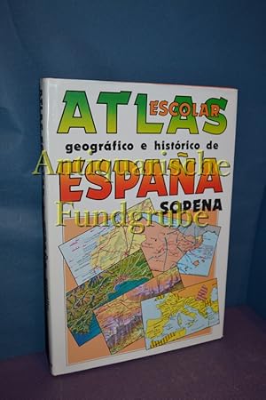 Imagen del vendedor de Atlas Escolar Sopena de Espana geografico e historico, Elcano a la venta por Antiquarische Fundgrube e.U.