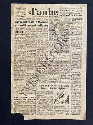 L'AUBE-N°2561-JEUDI 15 MARS 1945