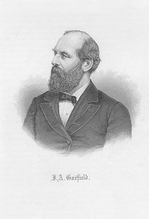 Seller image for J. A. Garfield (U.S.-President. Brustbild) for sale by Antiquariat Ruthild Jger