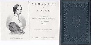 Image du vendeur pour Almanach de Gotha. Annuaire diplomatique et statistique 1857. mis en vente par Antiquariat Ruthild Jger