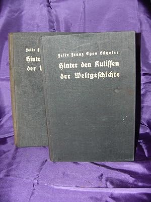 Imagen del vendedor de Hinter den Kulissen der Weltgeschichte a la venta por Verlag Heyn