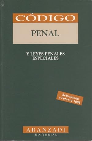Seller image for CDICO PENAL Y LEYES PENALES ESPECIALES for sale by Librera Vobiscum