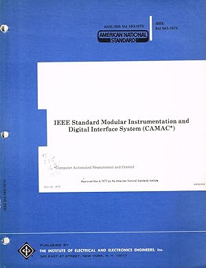 Seller image for IEEE Standard Modular Instrumentation and Digital Interface System (CAMAC*): ANSI/IEE Std 583-1975 (ANSI APPROVED May 4, 1977) for sale by SUNSET BOOKS