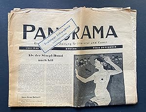 Panorama. Eine deutsche Zeitung für Literatur und Kunst.