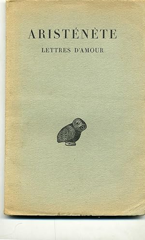 Bild des Verkufers fr LETTRES D'AMOUR . Texte traduit par J. Brenous zum Verkauf von Librairie CLERC