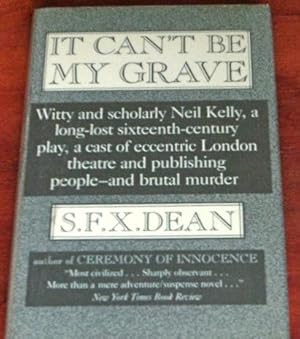 Seller image for It Can't Be My Grave for sale by Canford Book Corral