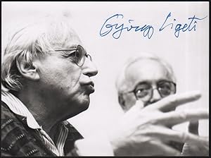 Signed Portrait of György Ligeti