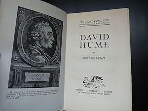 Seller image for David Hume for sale by Librairie Axel Benadi