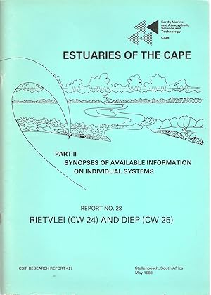 Bild des Verkufers fr Estuaries of the Cape Part II Synopses of Available Information on Individual Systems zum Verkauf von Snookerybooks