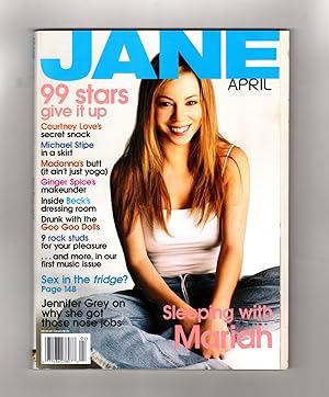 Jane Magazine, April, 1999. Mariah Carey Cover. Madonna; Michael Stipe; Jennifer Grey; Goo Goo Do...