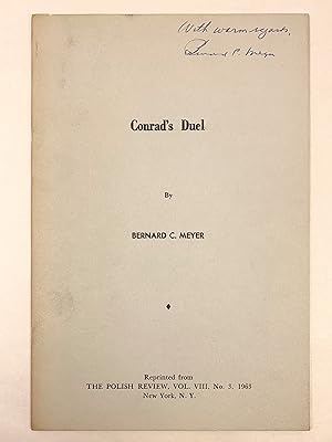 Seller image for Conrad's Duel for sale by Old New York Book Shop, ABAA