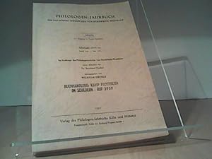 Philologen Jahrbuch. (Kunzes Kalender). Für das höhere Schulwesen Niedersachsens, Schleswig- Hols...