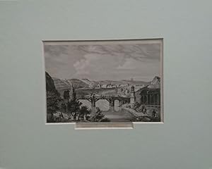 Die Salinenbrücke bei Kreuznach.