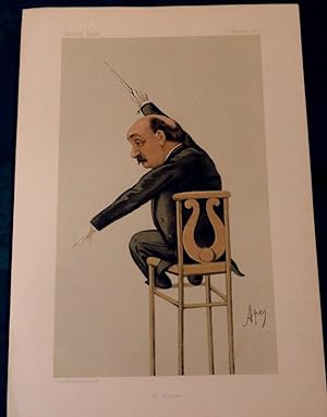 Image du vendeur pour Il' Bacio". (Musician) Vanity Fair Print No 328. mis en vente par Colophon Books (UK)
