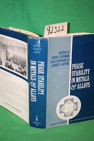 Seller image for Phase Stability in Metals and Alloys for sale by Princeton Antiques Bookshop