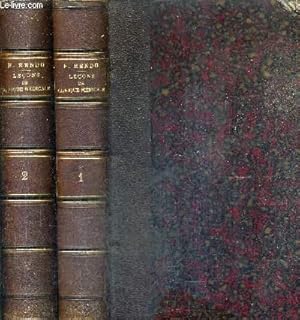 Seller image for LECONS DE CLINIQUE MEDICALE / EN DEUX TOMES / TOMES 1 + 2. for sale by Le-Livre