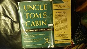 Seller image for UNCLE TOM'S CABIN: OR LIFE AMONG THE LOWLY, 1948, STATED 1ST ML EDITION, ML#261, Compete & Unabridged in One volume, in dark Green DJ with black Banner in Middle titled in White, for sale by Bluff Park Rare Books