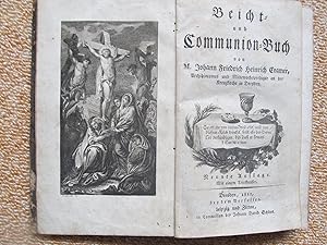 Beicht- und Communion- Buch Neunte Auflage mit einem Titelkupfer