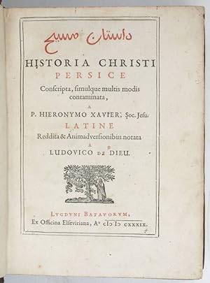 Seller image for [Dastan-i Masi]. Historia Christi Persice conscripta, simulque multis modis contaminata. for sale by Antiquariat INLIBRIS Gilhofer Nfg. GmbH