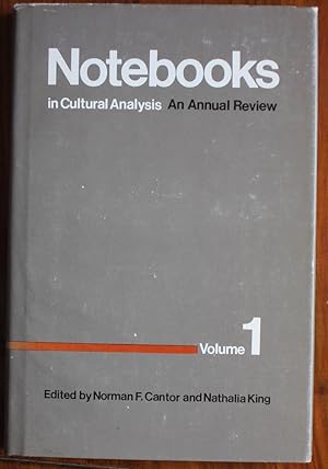 Seller image for Notebooks in Cultural Analysis: An Annual Review Volume 1 for sale by C L Hawley (PBFA)