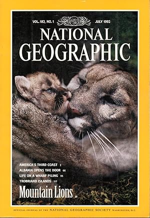 NATIONAL GEOGRAPHIC - JULY 1992 - VOL. 182 No. 1