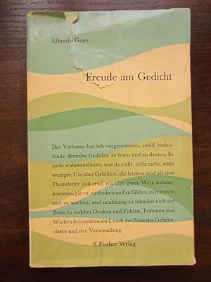 Seller image for Freude am Gedicht. Zwölf Deutungen for sale by Rudi Euchler Buchhandlung & Antiquariat