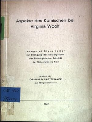 Seller image for Aspekte des Komischen bei Virginia Woolf for sale by books4less (Versandantiquariat Petra Gros GmbH & Co. KG)