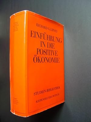 Bild des Verkufers fr Einfhrung in die positive konomie. Aus dem Englischen (An Introduction to Positive Economics) von Gertrud Rittig-Baumhaus. Mit vielen Tabellen und Figuren. zum Verkauf von Antiquariat Tarter, Einzelunternehmen,