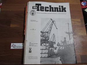 Bild des Verkufers fr Die Technik Heft 3 1955 zum Verkauf von Antiquariat im Kaiserviertel | Wimbauer Buchversand