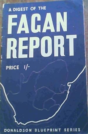 Seller image for A Digest Of the Fagan Report for sale by Chapter 1