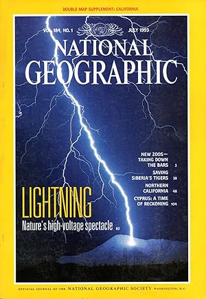 NATIONAL GEOGRAPHIC - JULY 1993 - VOL. 184 No. 1