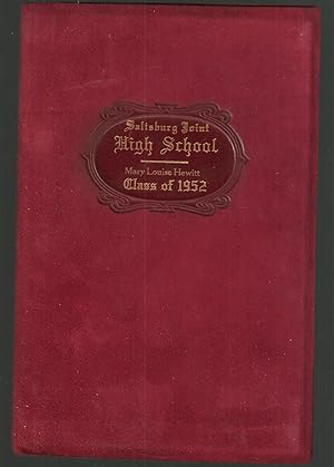 Image du vendeur pour High School Diploma, Saltsburg Joint High School, Saltsburg, Pennsylvania, 1952 mis en vente par Legacy Books II