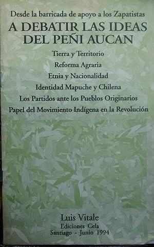 Imagen del vendedor de A debatir las ideas del pei Aucn. Desde la barricada de apoyo a los zapatistas a la venta por Librera Monte Sarmiento