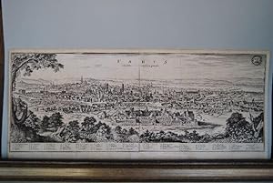 Parys wie solche 1620 anzusehen geweßen. Ansicht von Paris, Kupferstich von Merian.