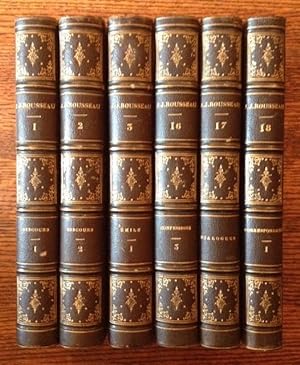 Oeuvres Completes de J.J. Rousseau (in 22 Vols.)