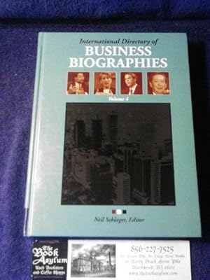 International Directory of Business Biographies Volume 4