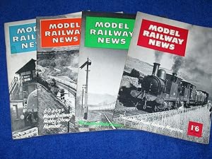 The Model Railway News 1956, September, October, November, December, Price is Per Issue, Availabl...