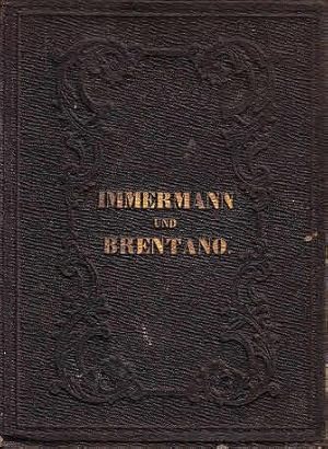 Seller image for Sammelband mit 1) K. L. Immermann: u.a. Die Wunder im Spessart / Das Schwert Karls des Groen / Die schelmische Grfin / Gedichte. UND 2) Clemens Brentano: Aus der Chronika eines fahrenden Schlers / Das Mhrchen von dem Schulmeister Klopfstock und seinen fnf Shnen / Gedichte. Mit den Biographien der Autoren. In einem Band. (= Nationalbibliothek der Deutschen Classiker. Eine Anthologie in 100 Bnden. Band 83). for sale by Antiquariat Carl Wegner