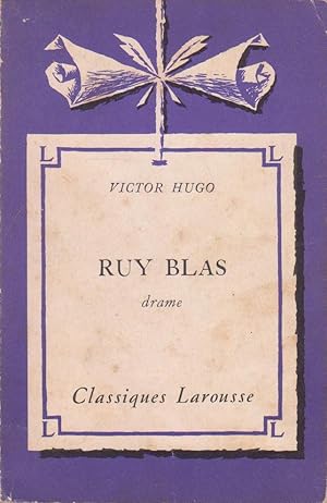 Image du vendeur pour Ruy Blas, drame mis en vente par Bouquinerie "Rue du Bac"