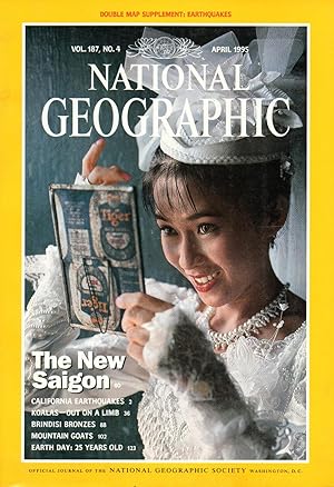 NATIONAL GEOGRAPHIC - APRIL 1995 - VOL. 187 No. 4