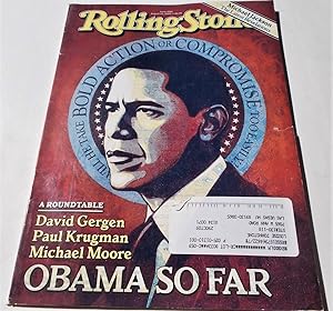 Image du vendeur pour Rolling Stone (Issue 1085, August 20, 2009) Magazine (Cover Story "[Barack] Obama So Far: A Roundtable") mis en vente par Bloomsbury Books