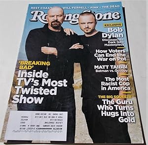 Image du vendeur pour Rolling Stone (Issue 1163, August 16, 2012) Magazine (Cover Story and Photo "'Breaking Bad' - Inside TV's Most Twisted Show") mis en vente par Bloomsbury Books